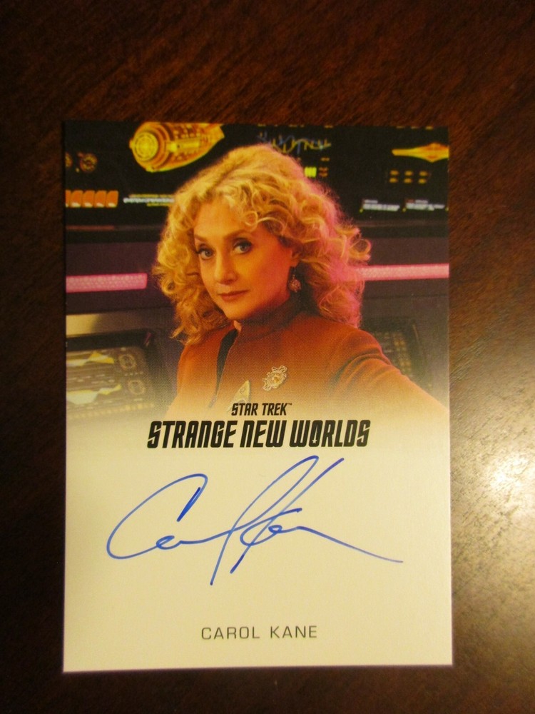 Star Trek Strange New Worlds Season 2 Carol Kane Full Bleed Autograph
