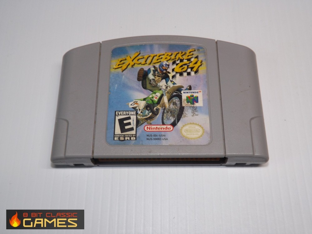 AUTHENTIC! Excitebike 64  - GAME ONLY - NINTENDO 64 -  519a