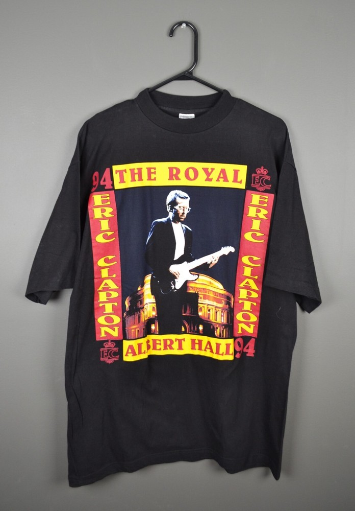 Eric Clapton 1994 Vintage Royal Albert Hall London Uk Concert Tour T-shirt XL