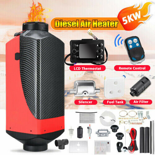 Air Diesel Parking Heater 12V 8KW LCD Switch For RV Trailers Trucks