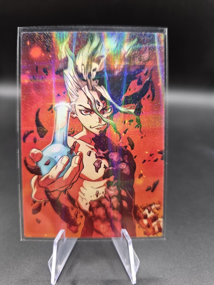 Senku Ishigami Dr Stone Holographic Anime Collectible Trading Card
