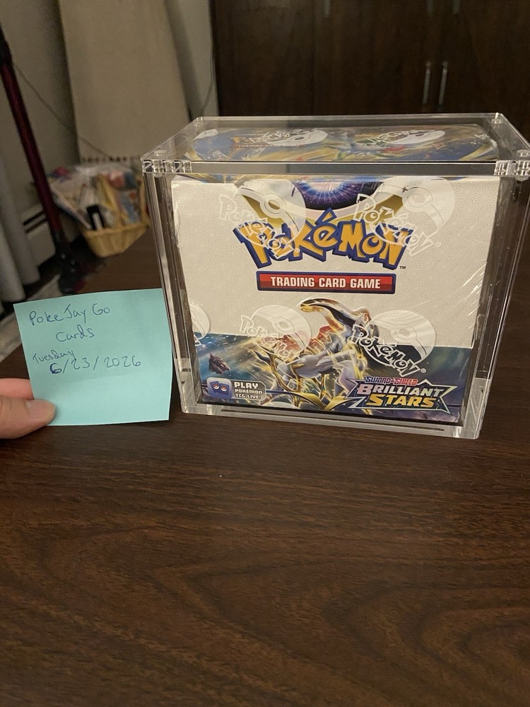 Pokémon TCG Brilliant Stars Booster Box Sealed English Edition (Small Tear) New