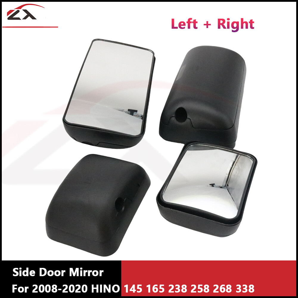 Fits 2008-2020 HINO 145 165 238 258 268 338 7.7L Left + Right Side Door Mirro US
