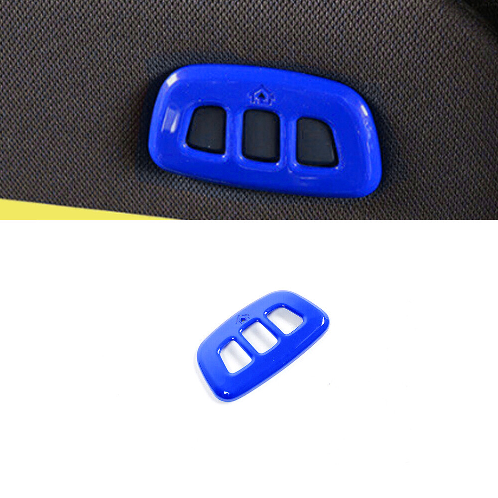 Bright Blue Front Reading Light Switch Cover Trim for 2023-2024 Ford Ranger