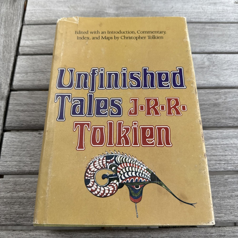 Unfinished Tales JRR Tolkien 1st Printing 1980 Hardcover