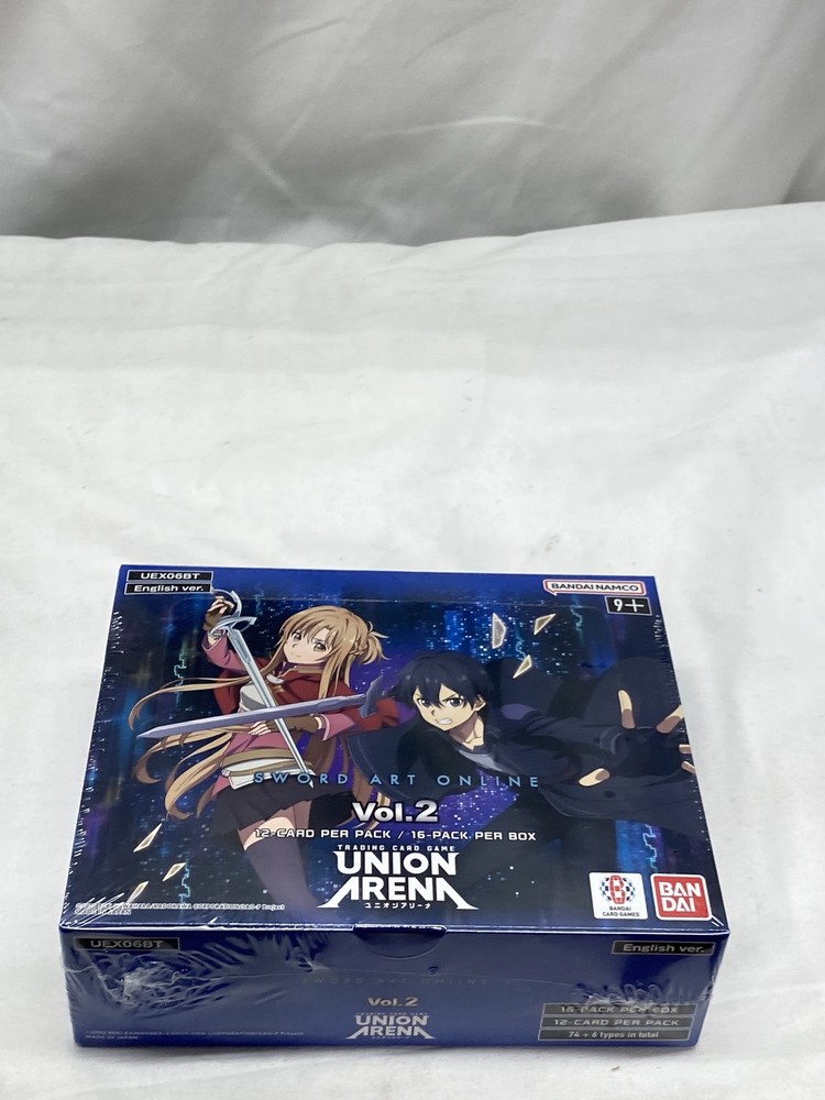 Union Arena TCG Sword Art Online Volume Vol 2 Booster Box English UEX06BT Sealed