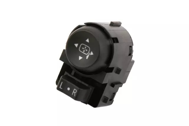 Genuine GM Jet Black Outside Rearview Mirror Remote Control Switch 20846188
