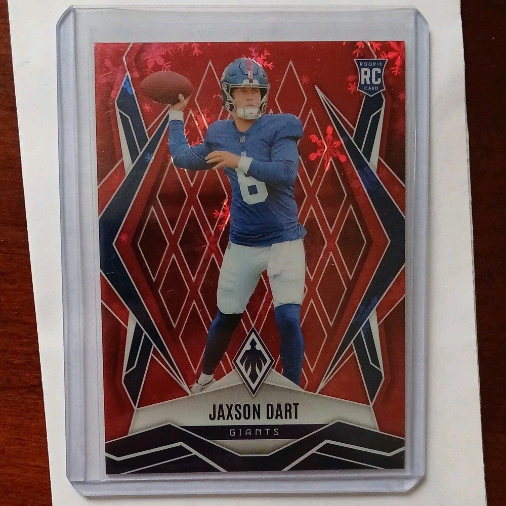 2025 Phoenix Winter Rookie Jaxson Dart #200 Red Snowflake /399 RC NY Giants
