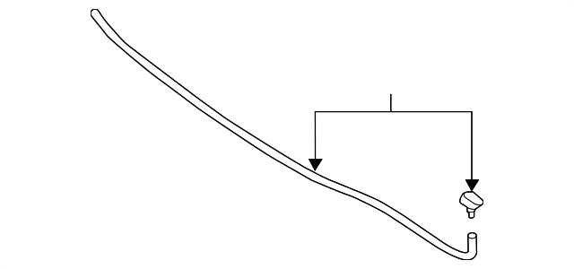 Genuine Nissan Washer Nozzle 28933-9MF0A
