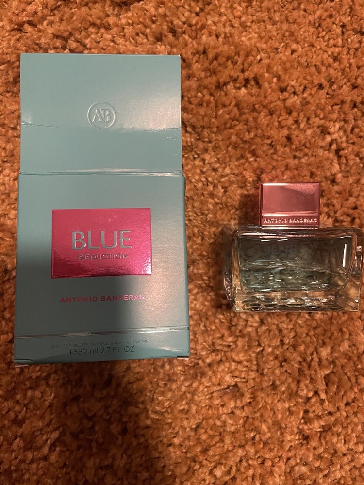 Blue Seduction by Antonio Banderas 2.7 oz EDT Perfume for Women New In Box
