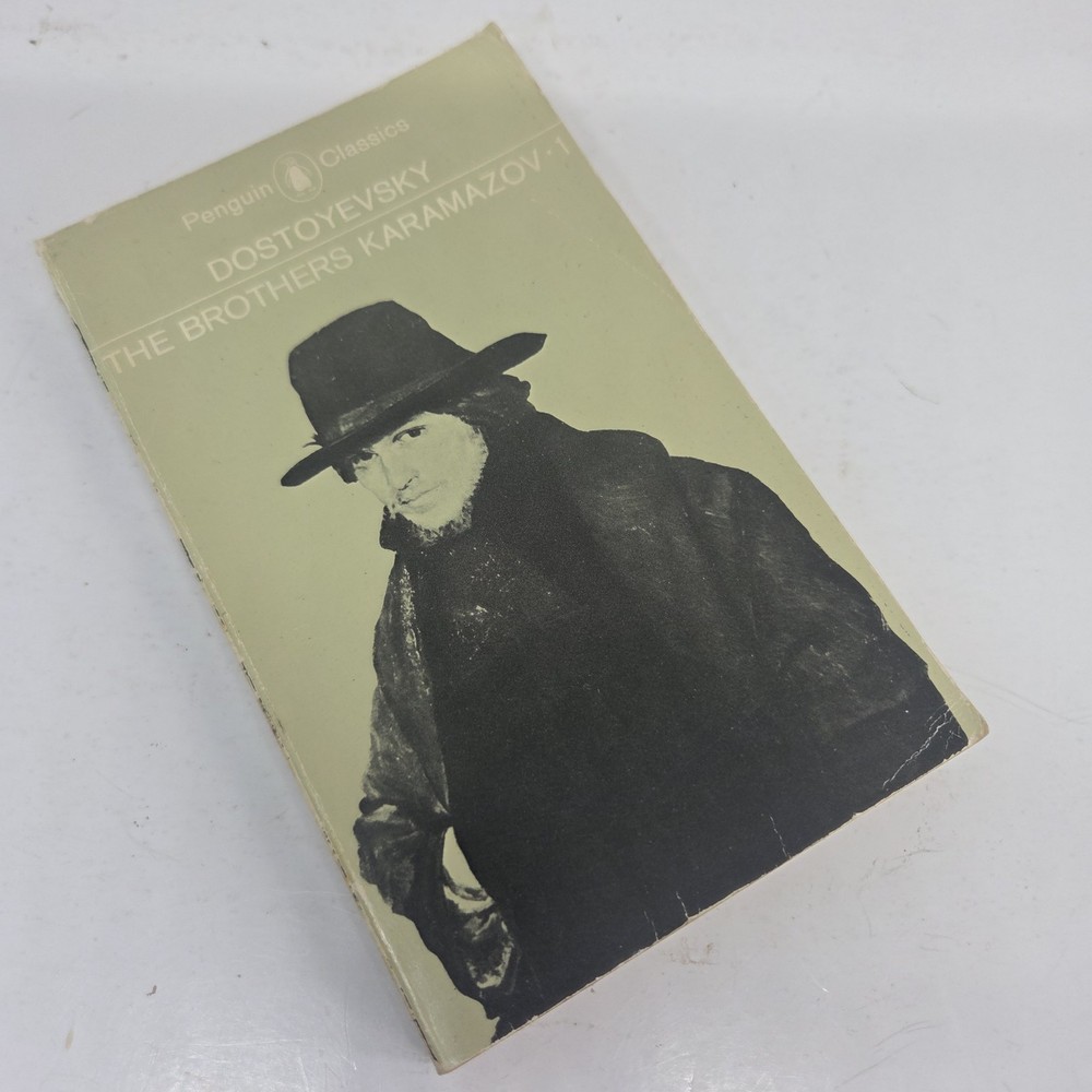 Vintage Paperback 1972 The Brothers Karamazov Dostoyevsky Vol 1 Penguin Classics