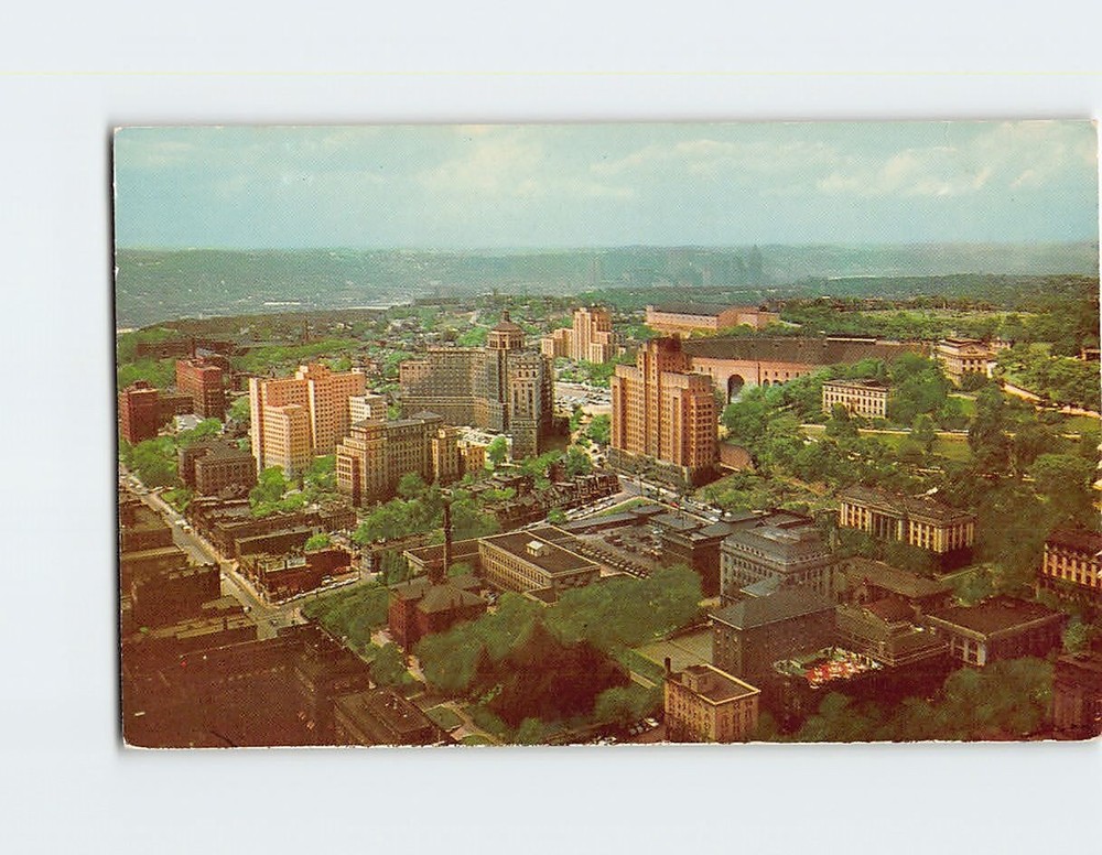 Postcard Pittsburgh Medical Center Pittsburgh Pennsylvania USA