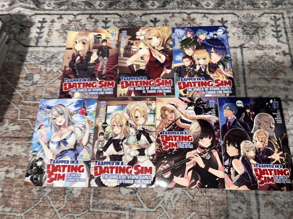 Trapped in a Dating Sim The World of Otome Games Is Tough for Mobs Vol 1-7