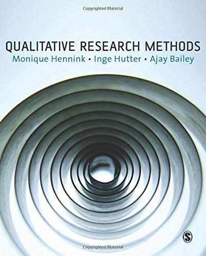 Qualitative Research Methods - Paperback, by Hennink Monique; Hutter - Good