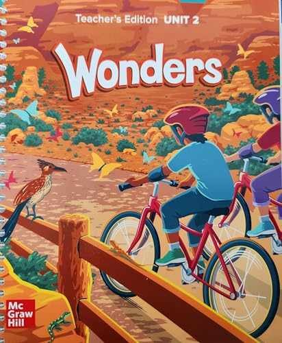 Wonders Grade 3 National Teacher's Edition Unit 2 - Spiral-bound - Good
