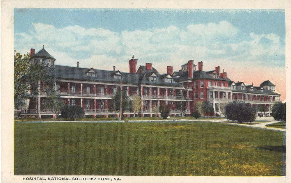 National Soldiers' Home Virginia Hospital Vintage DB Postcard UNPOSTED *