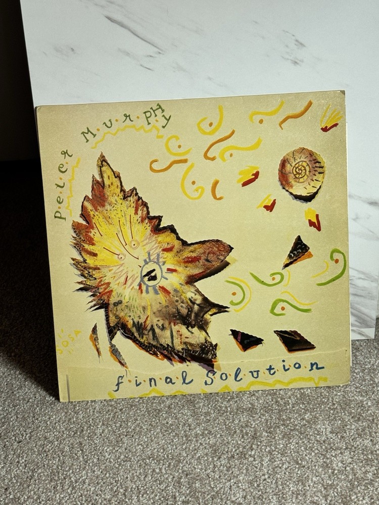 Peter Murphy Final Solution 12” Vinyl Single BEG 143T Beggars Banquet
