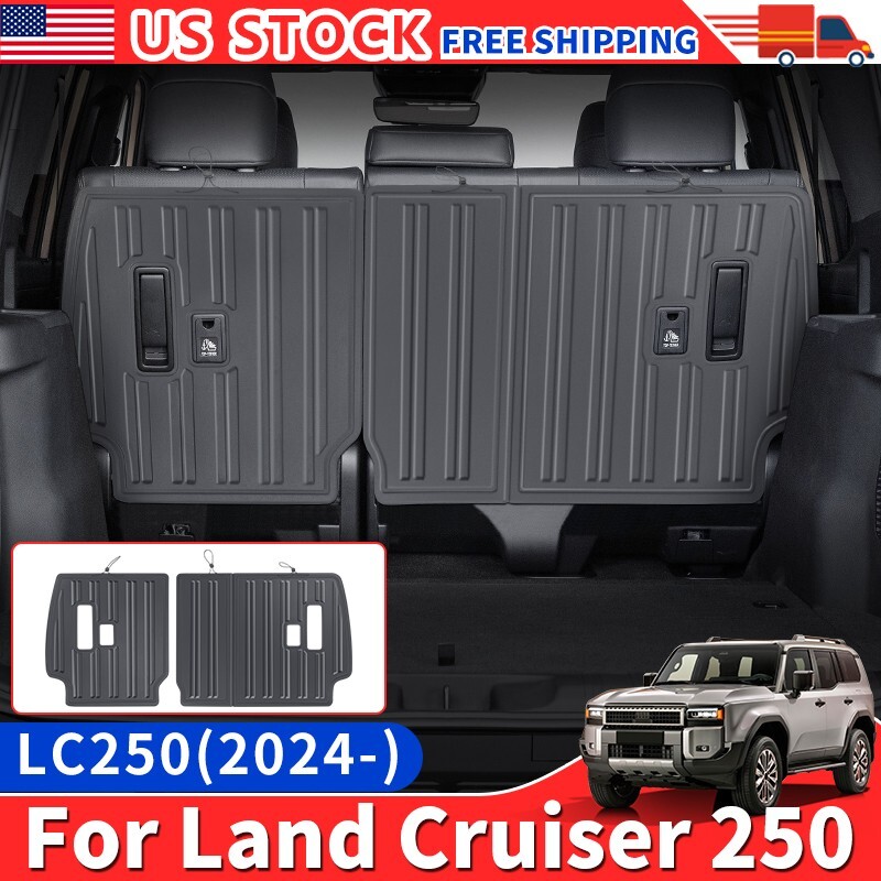 For 2024-2026 Toyota Land Cruiser 250 LC250 Second Row Seat Back Protection Mat