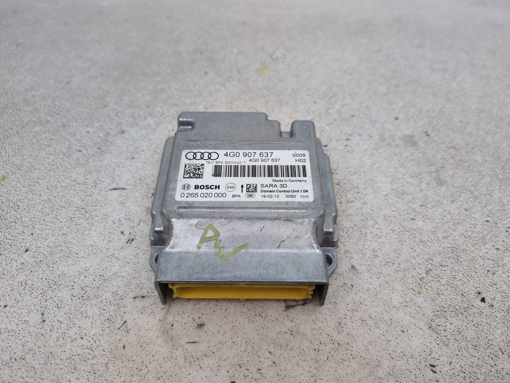 Audi A6 Se Tdi Quattro Auto Esp Yaw Rate Control Module Ecu Unit 4G0907637