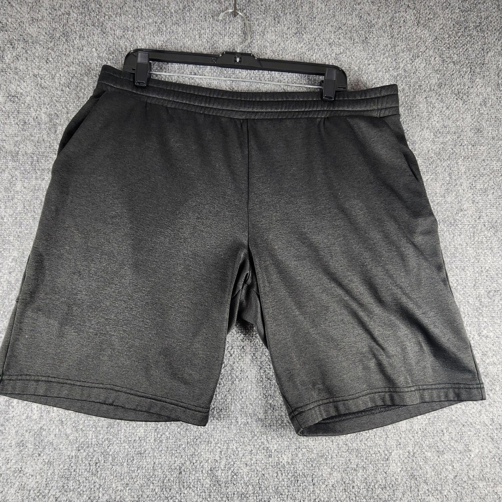 C9 Champion Mens Athletic Shorts Charcoal Gray Heather Workout Gym XL 99215-QRX