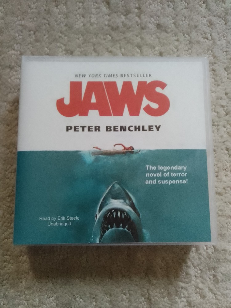Jaws by Peter Benchley (2009, Compact Disc, Unabridged edition)8 Discs