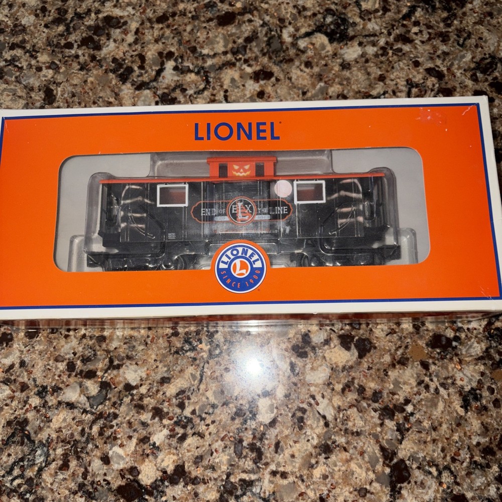 Lionel 6-84781 Halloween Spookville ELX End of the Line Caboose O Gauge New