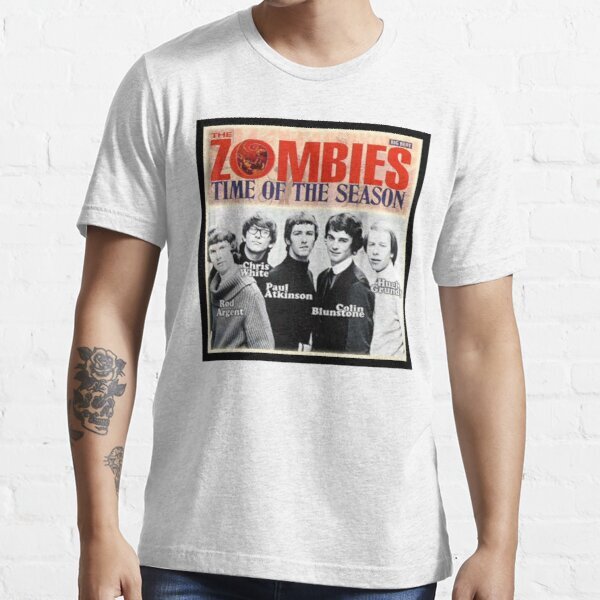 Time of Season T-Shirt The Zombies Rod Argent Colin Blunstone Odessey and Oracle