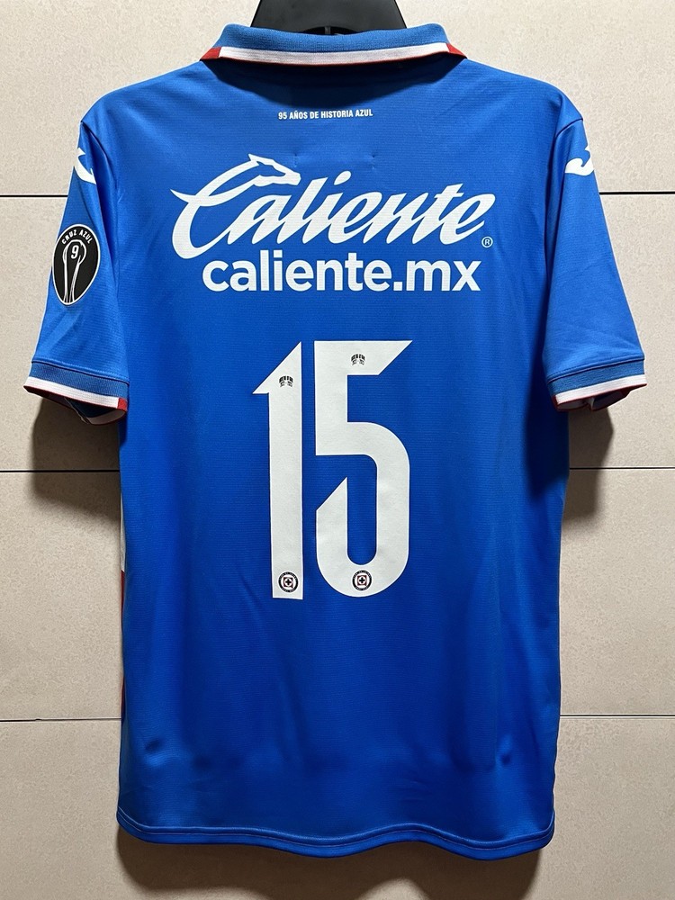 Cruz Azul Jersey Joma 2023 Utileria Nacho Rivero Final Copa Sky Campeon