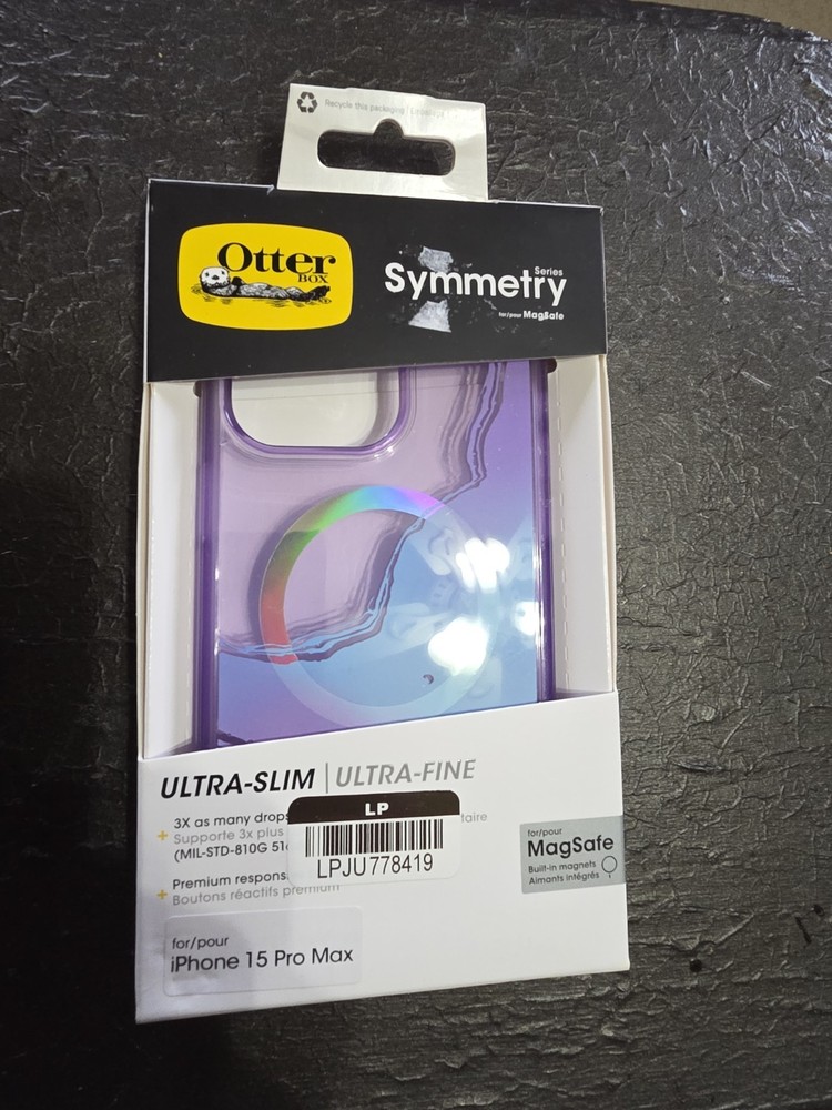 NEW OtterBox Apple iPhone 15 Pro Max Symmetry Case - Galactic Dreaming