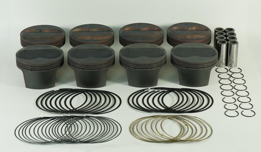 Mahle Engine Piston Kit - Fits Chevrolet small block 358ci,4.040bore,3.480/3.500
