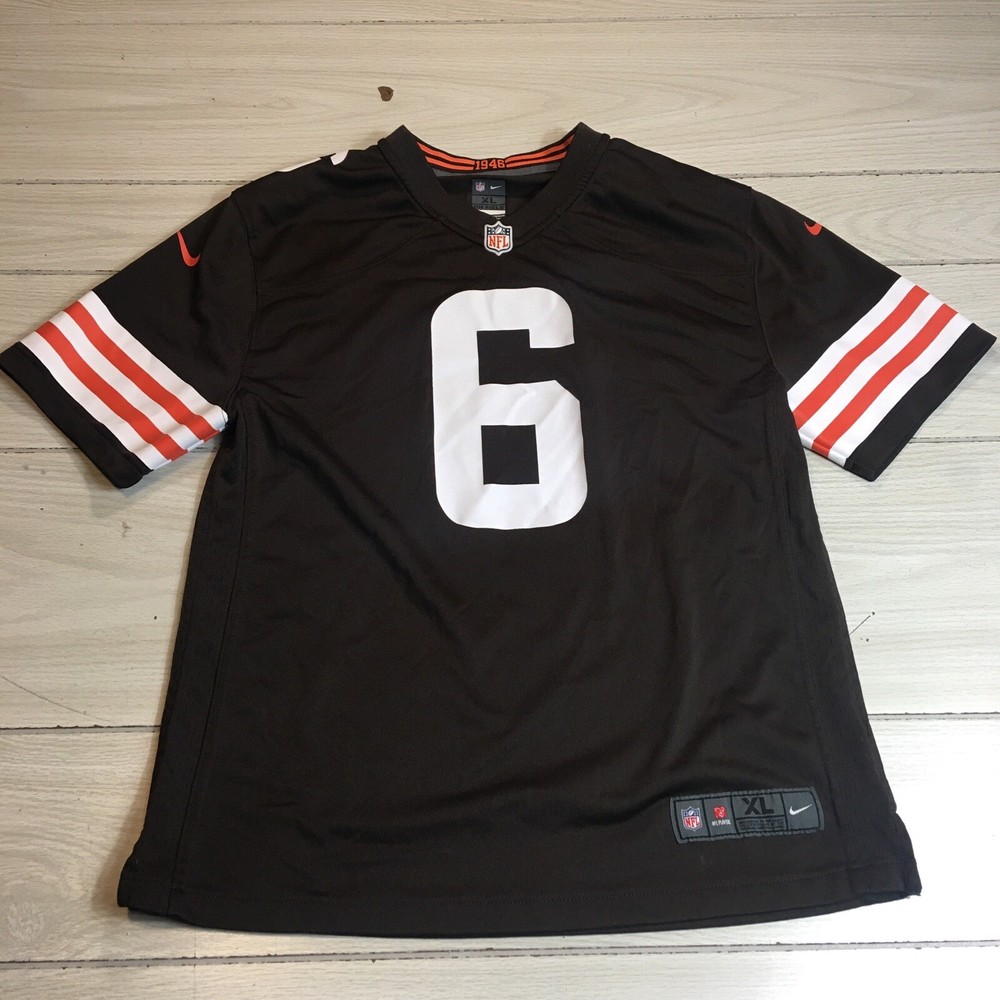 Cleveland Browns Baker Mayfield #6 Nike On Field Jersey Youth XL NFL Football