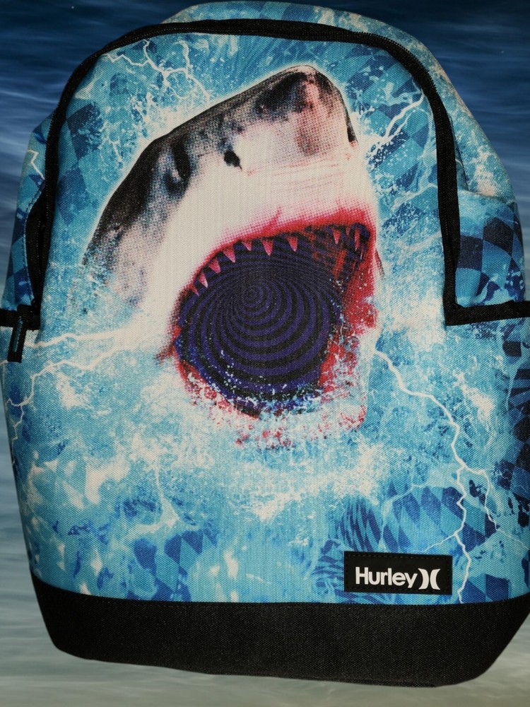 Hurley Graphic Shark Backpack 15