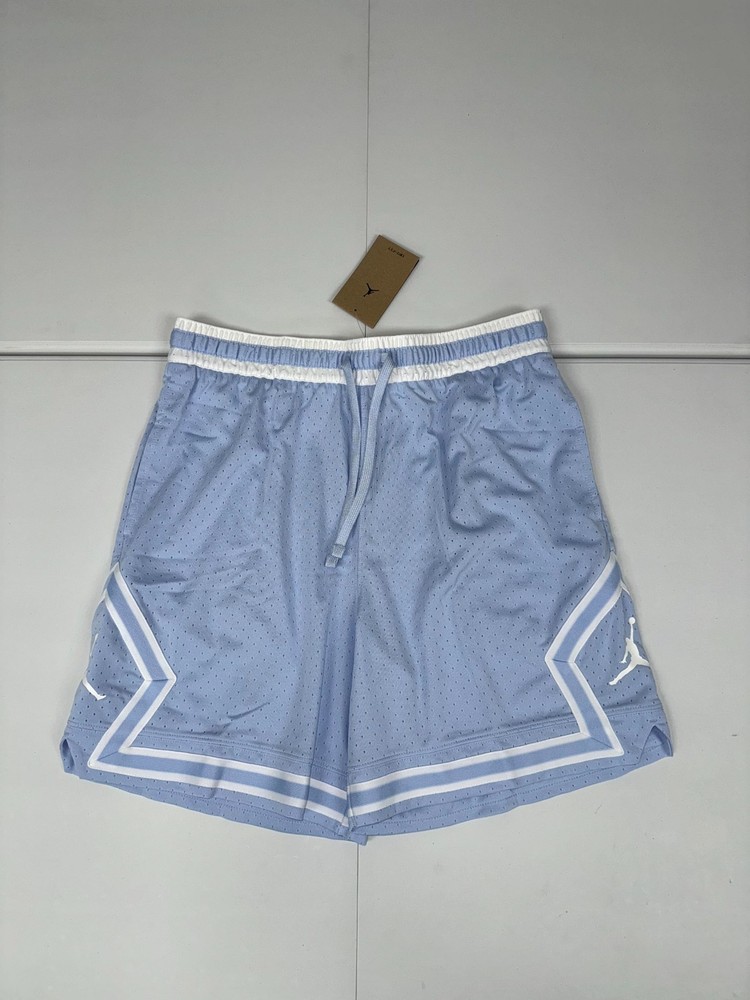 Jordan Sport Dri-FIT Mesh Diamond Shorts Men’s Large Hydrogen Blue HF9910-407