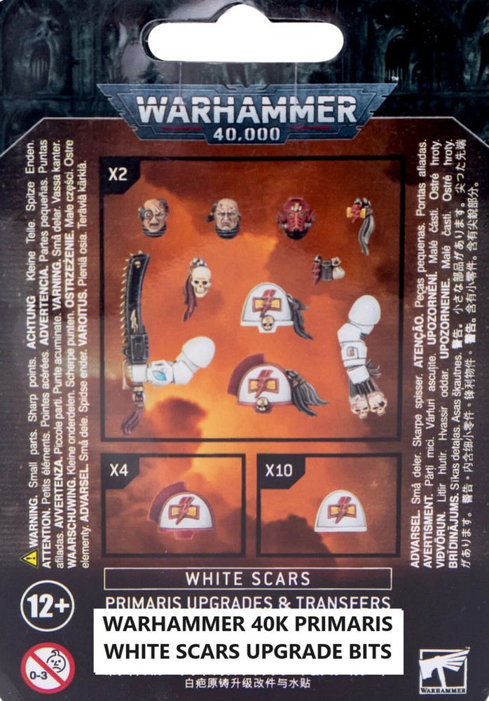 Warhammer 40k White Scars Primaris Upgrade BITS BITZ  Multi Listing