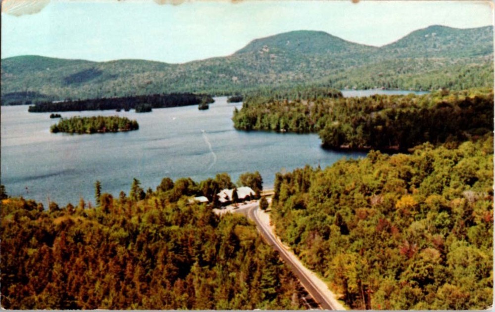 1982 Potters RESORT CAMP Adirondacks - Blue Mountain Lake Indian Lake NY BJ8731