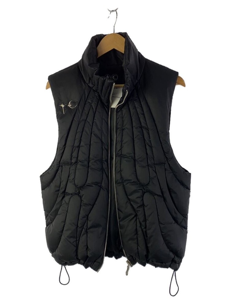 Thug Club 23Aw/Down Vest/1/Polyester/Blk/Tc23Pa0203 33012
