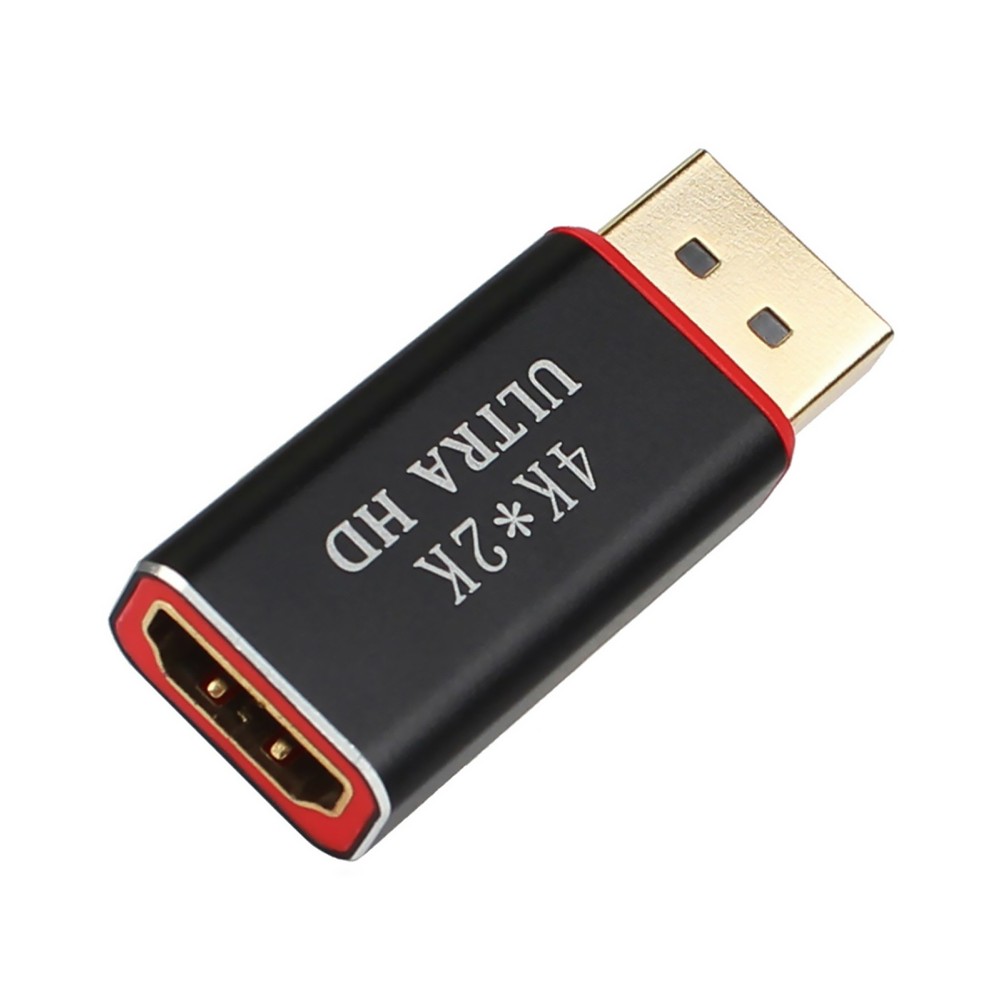 4K DisplayPort to HDMI Male Female Adapter Cable Converter  
