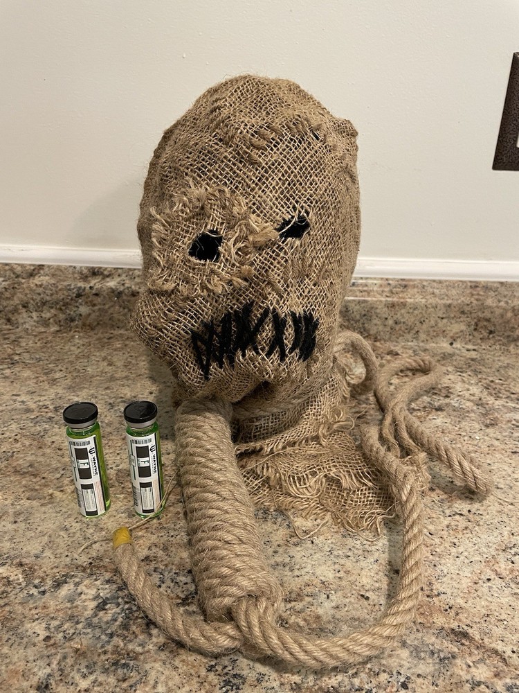 Batman Begins Scarecrow Mask Replica for Cosplay and Collectors