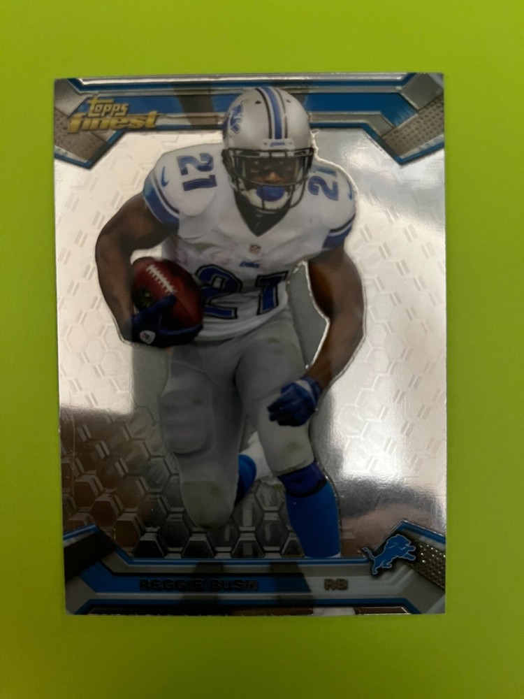 2013 Topps Finest #91 Reggie Bush Detroit Lions NrMT
