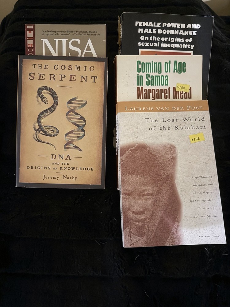 4 Book Anthropology And Sociology Lot , Various Authors
