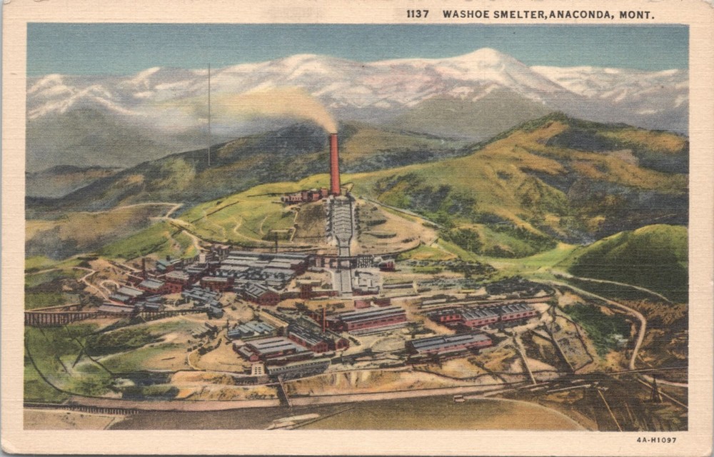 Anaconda Montana Washoe Smelter