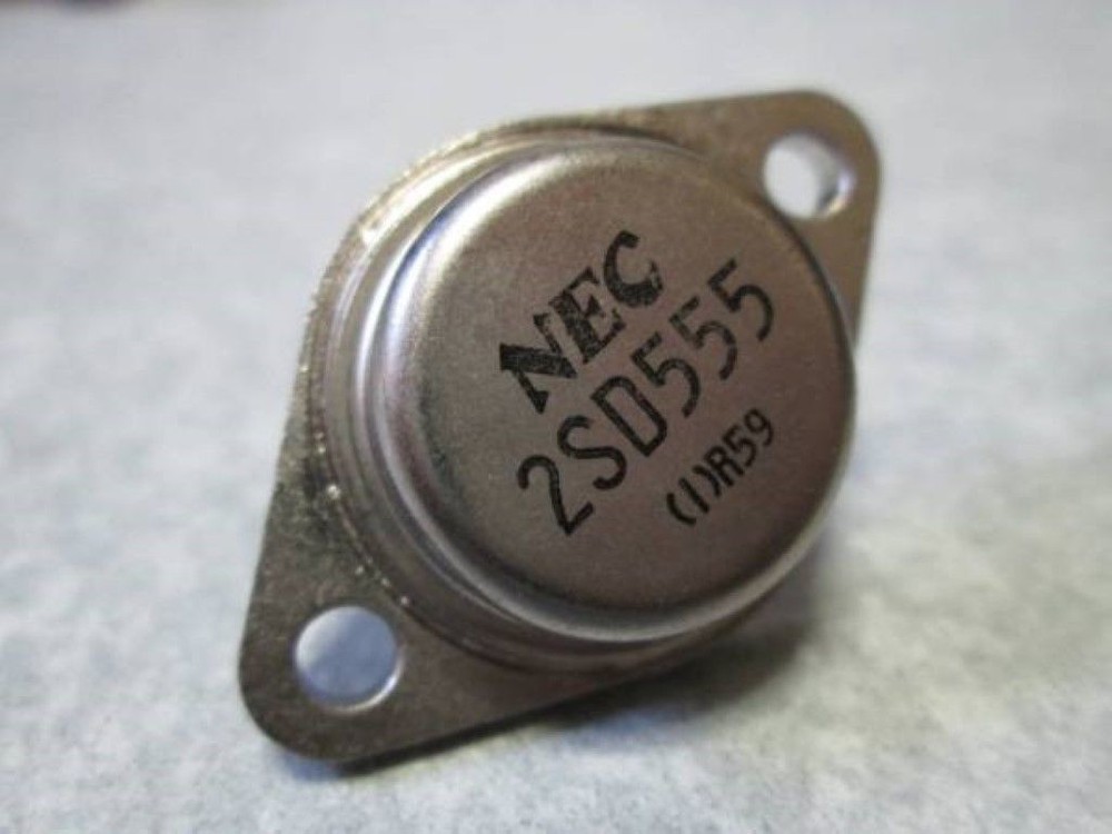 NEC 2SD555 TO-3 Silicon NPN Power Transistors