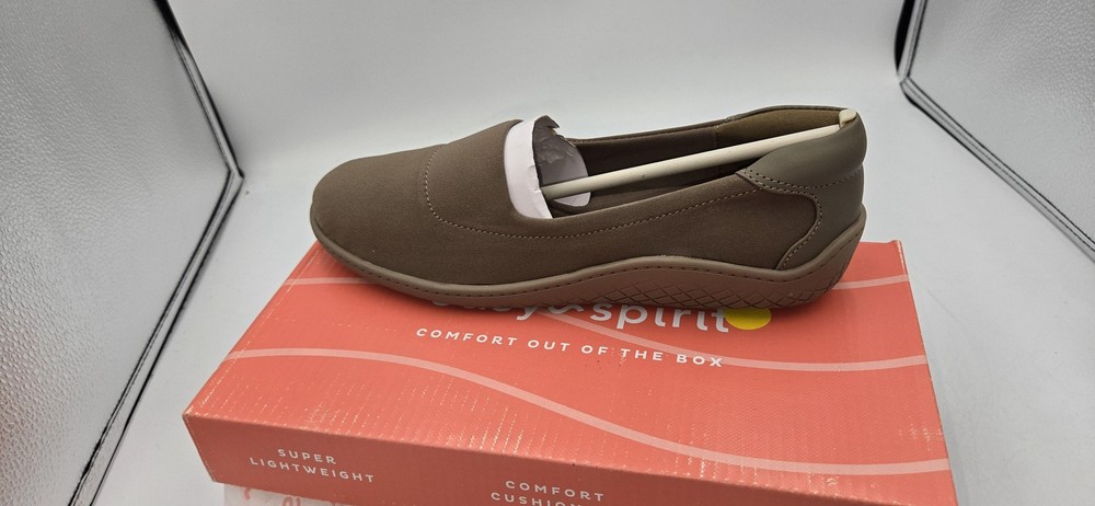 Easy Spirit Shoes Womens Size 6 Brown Slip On Comfort E360 Lightweight Casual