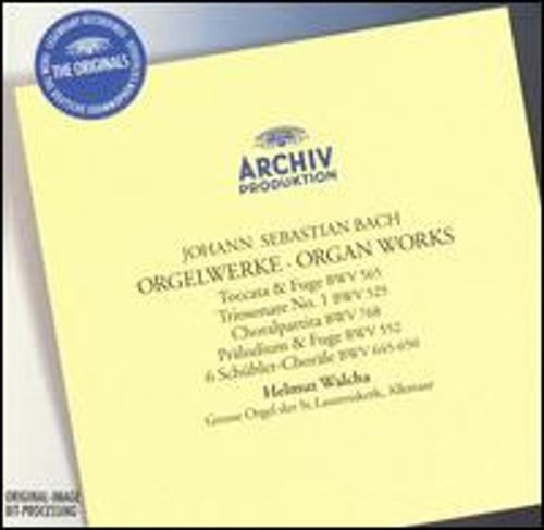 Bach: Organ Works by Helmut Walcha: Used
