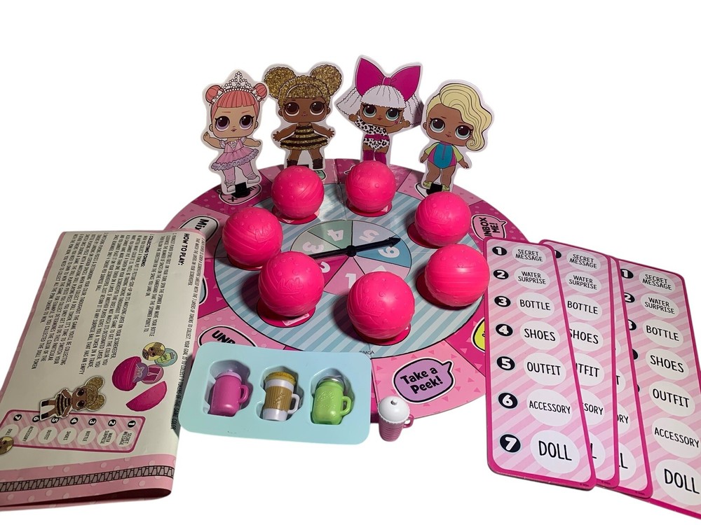 LOL SURPRISE 7 LAYERS of FUN The Game Board Game - 100% COMPLETE L.O.L.