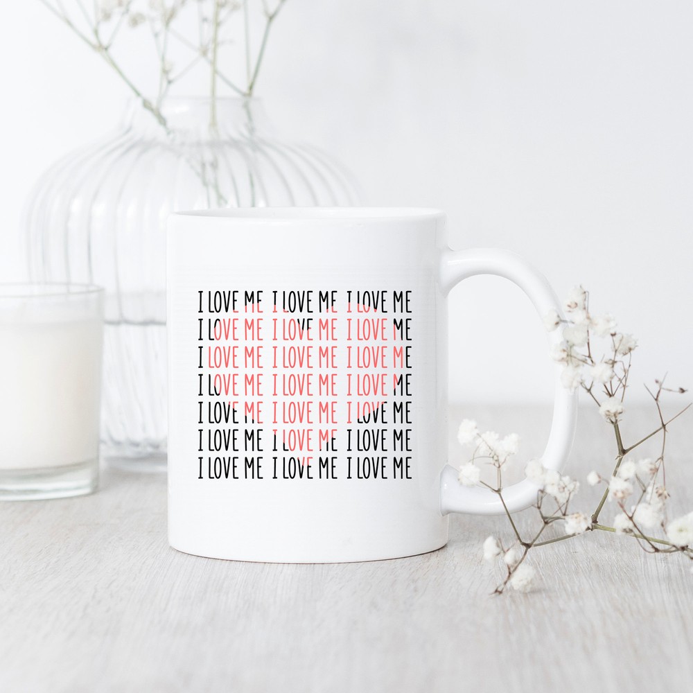 Single Awareness I Love Me Mug Single Coffee Mug Gift For Single Funny Single