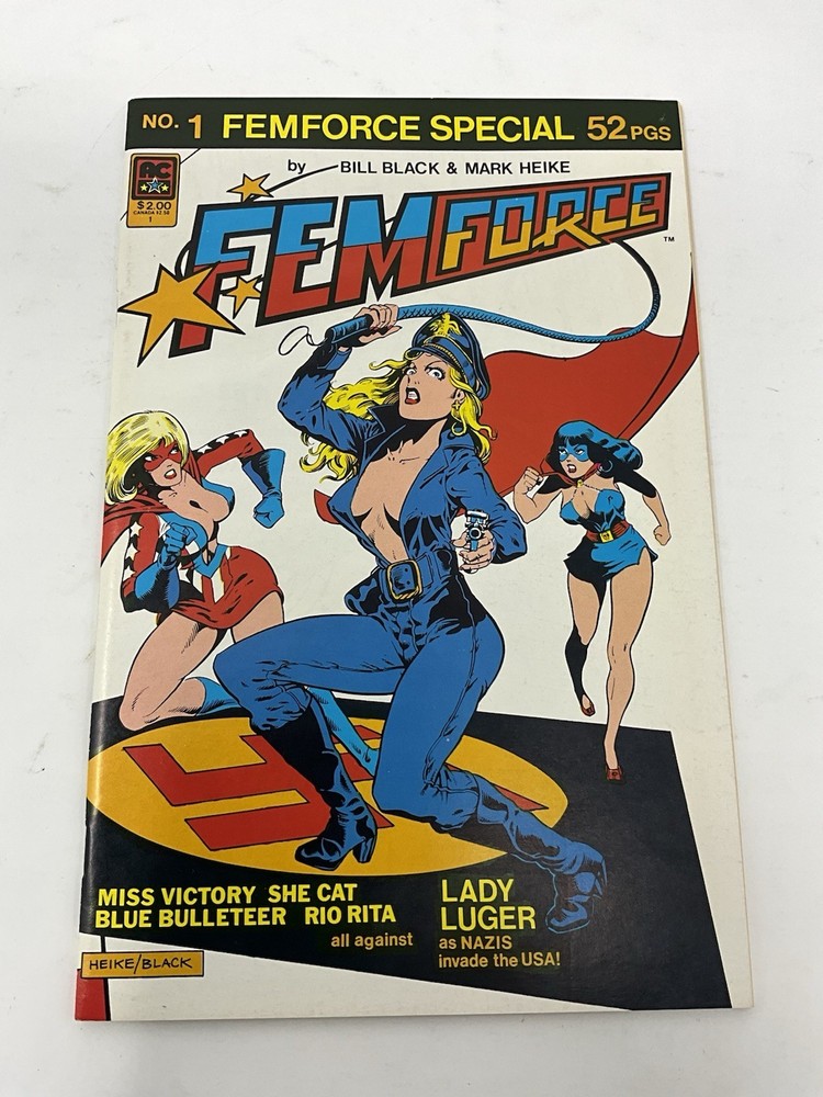 Femforce #1 1983 AC Comics Special High Grade Comic Book-image