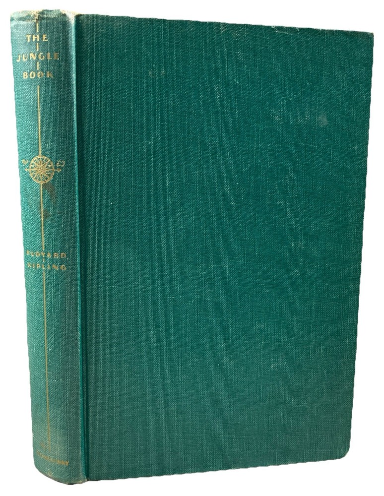 The Jungle Book By Rudyard Kipling Antiquarian Book 1932 Doubleday HC No DJ