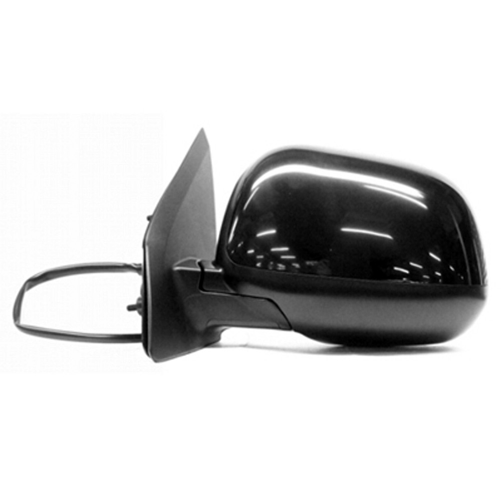Unpainted Power Flat Driver Side Door Mirror Manual Folding 128-50130L