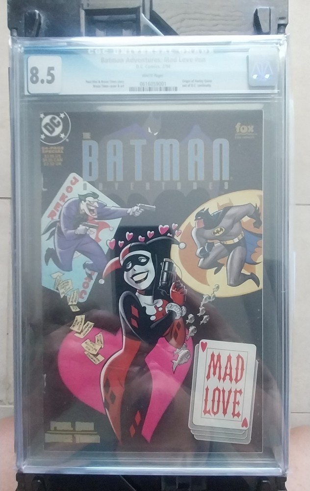 Batman Adventures Mad Love Special CGC 8.5 Origin of Harley Quinn 1994
